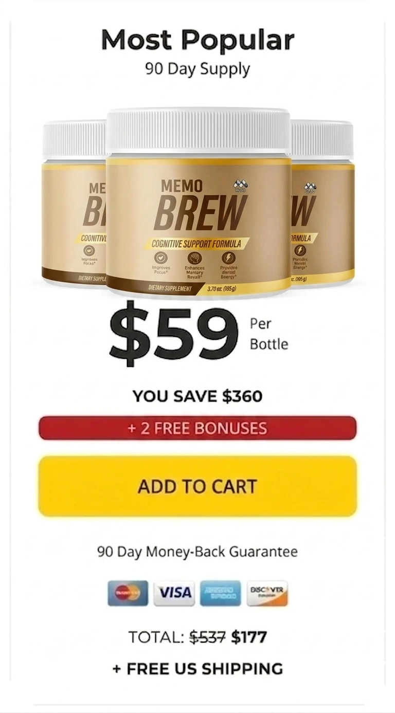 MEMO BREW - 3 Bottle